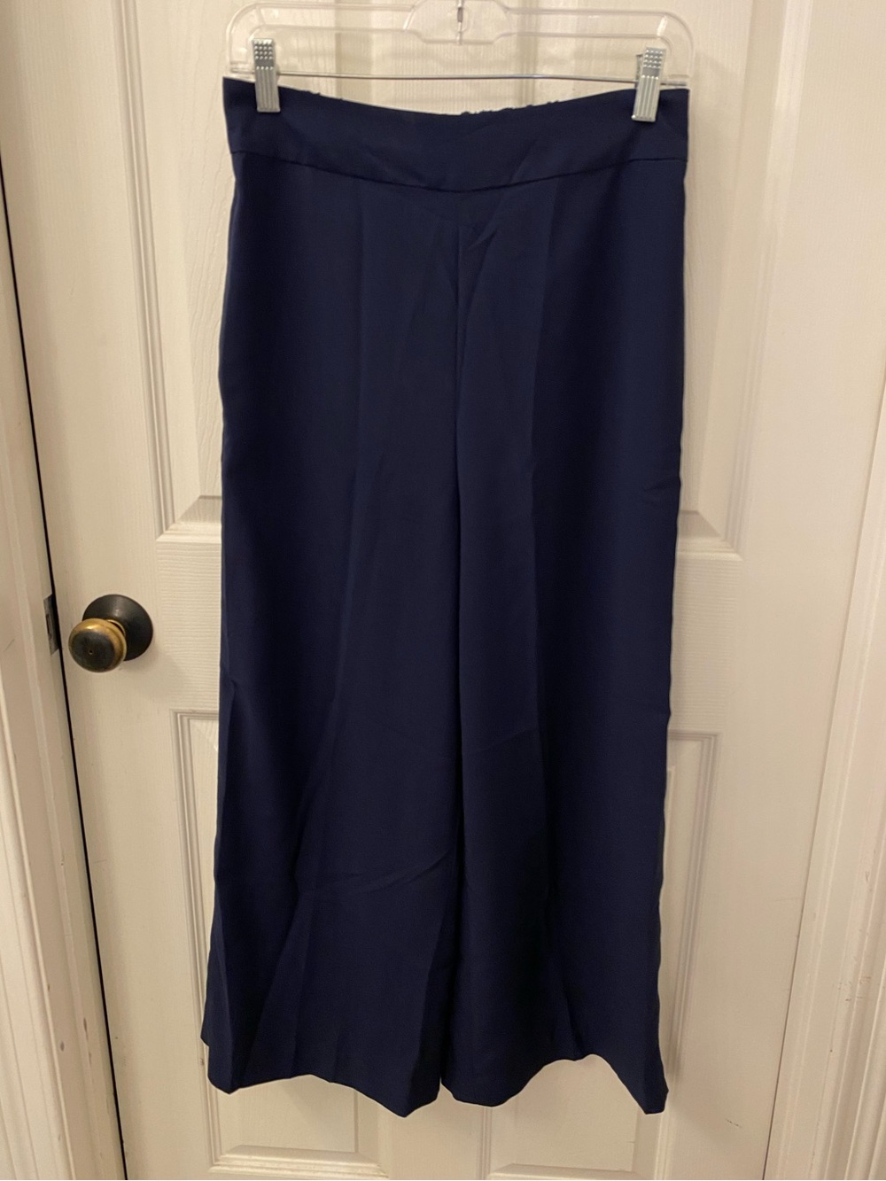 Madewell Dark Navy Wide-Leg Pants